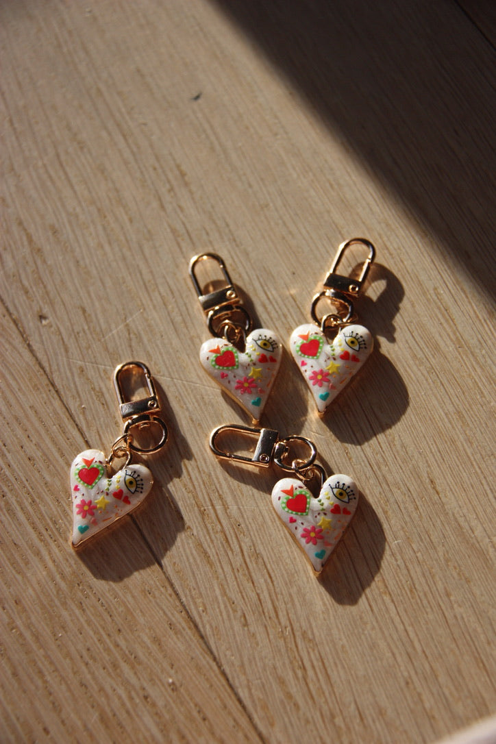 Funky mini sleutelhangers
