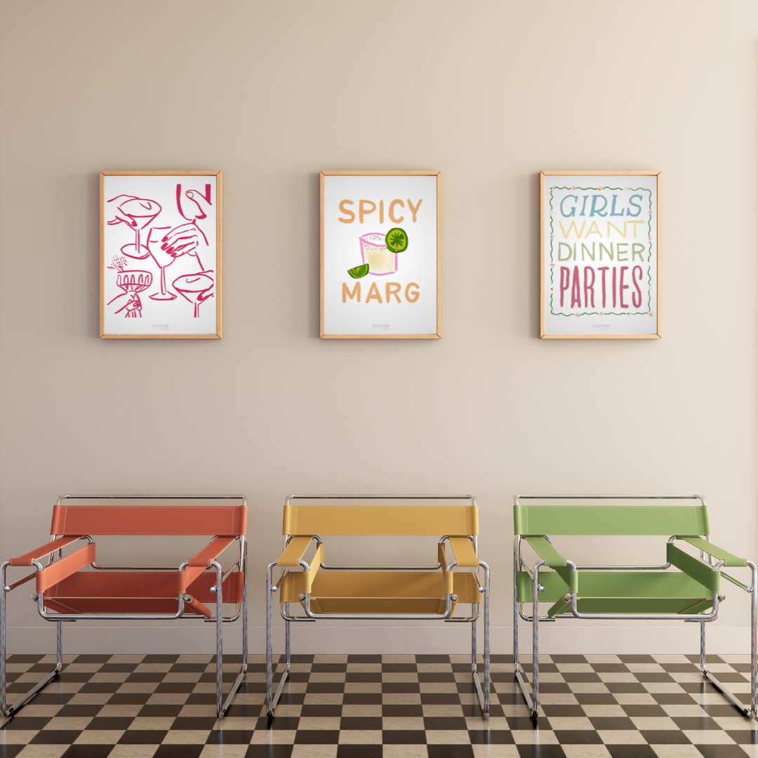 Funky posters A4