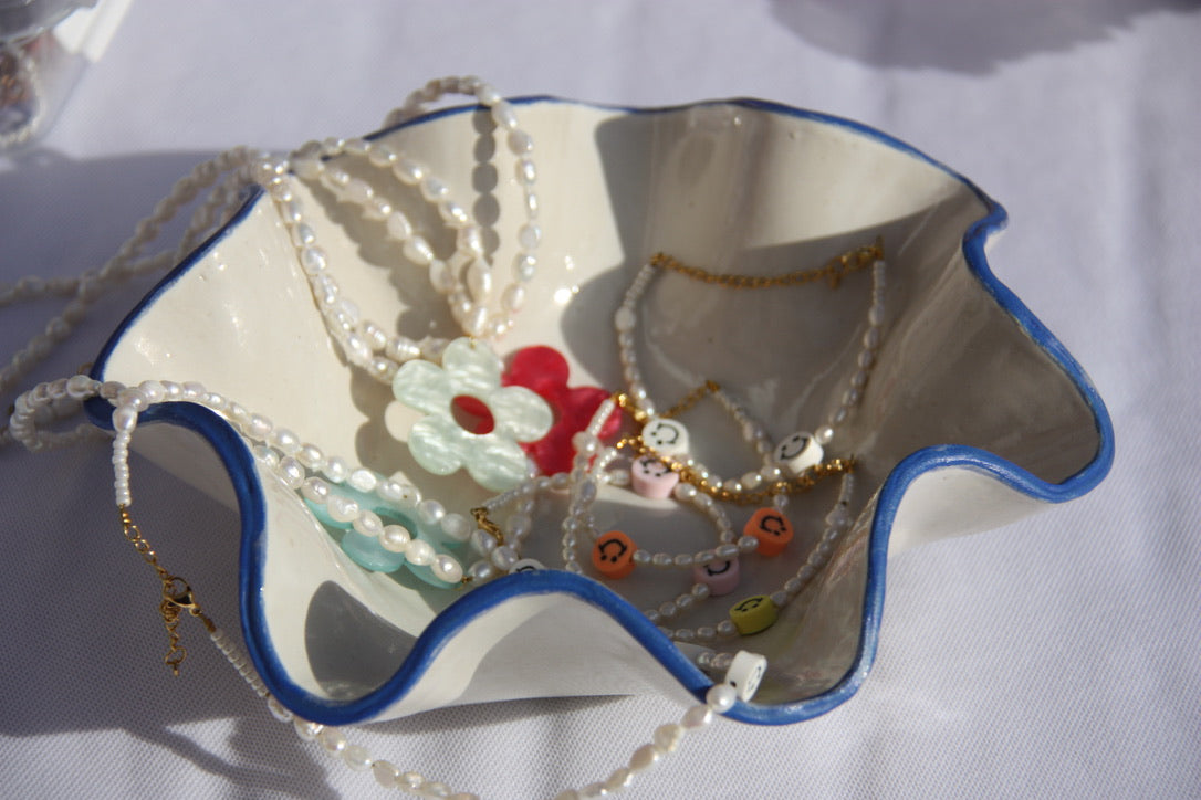 Touch of blue bowl
