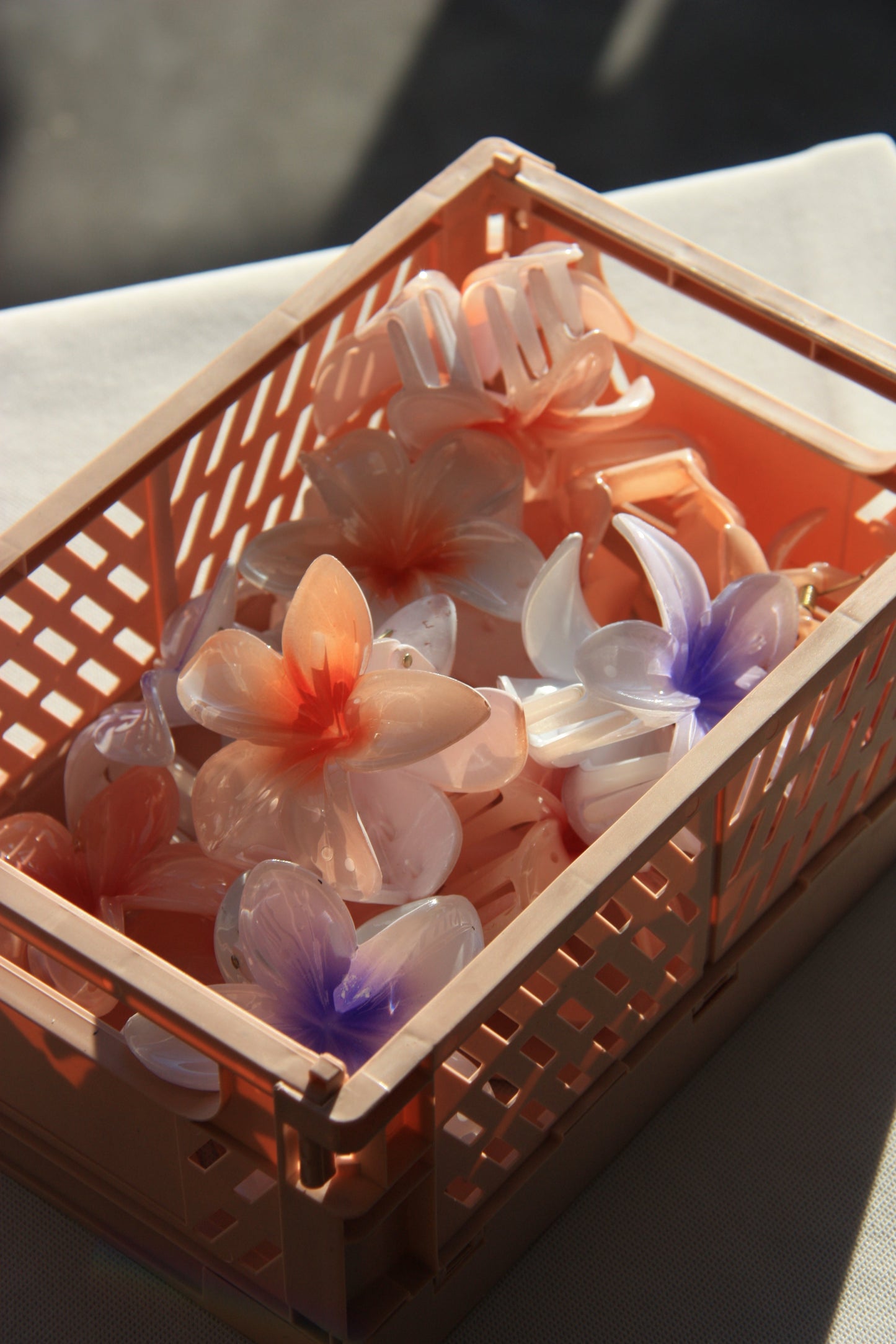 Hawaï flower hair clip
