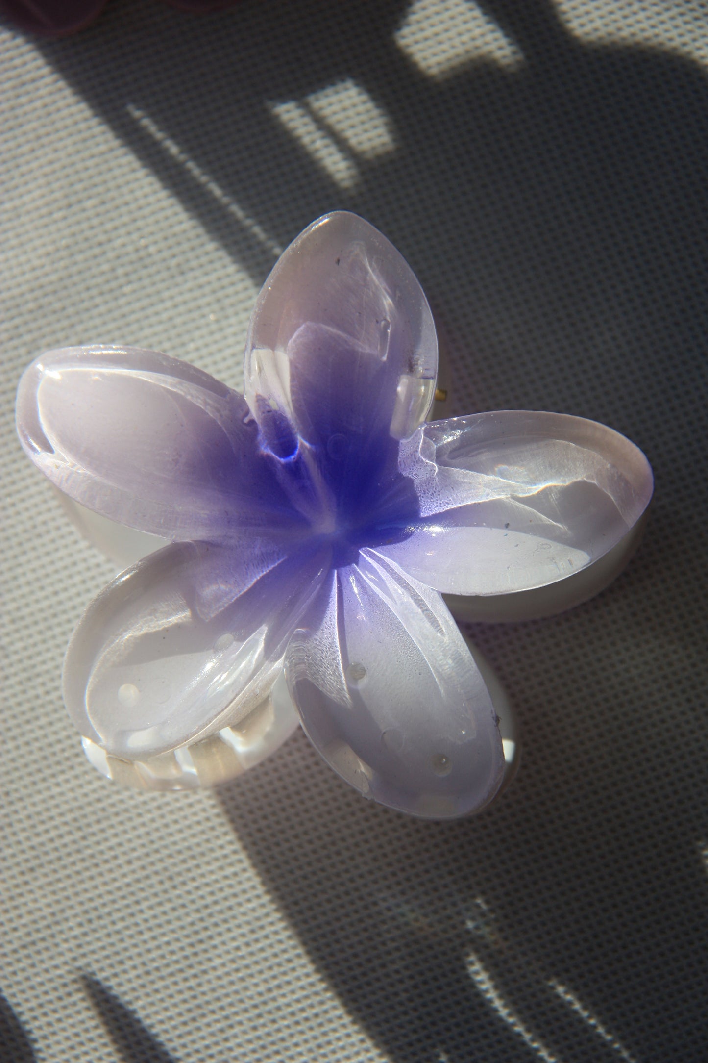 Hawaï flower hair clip