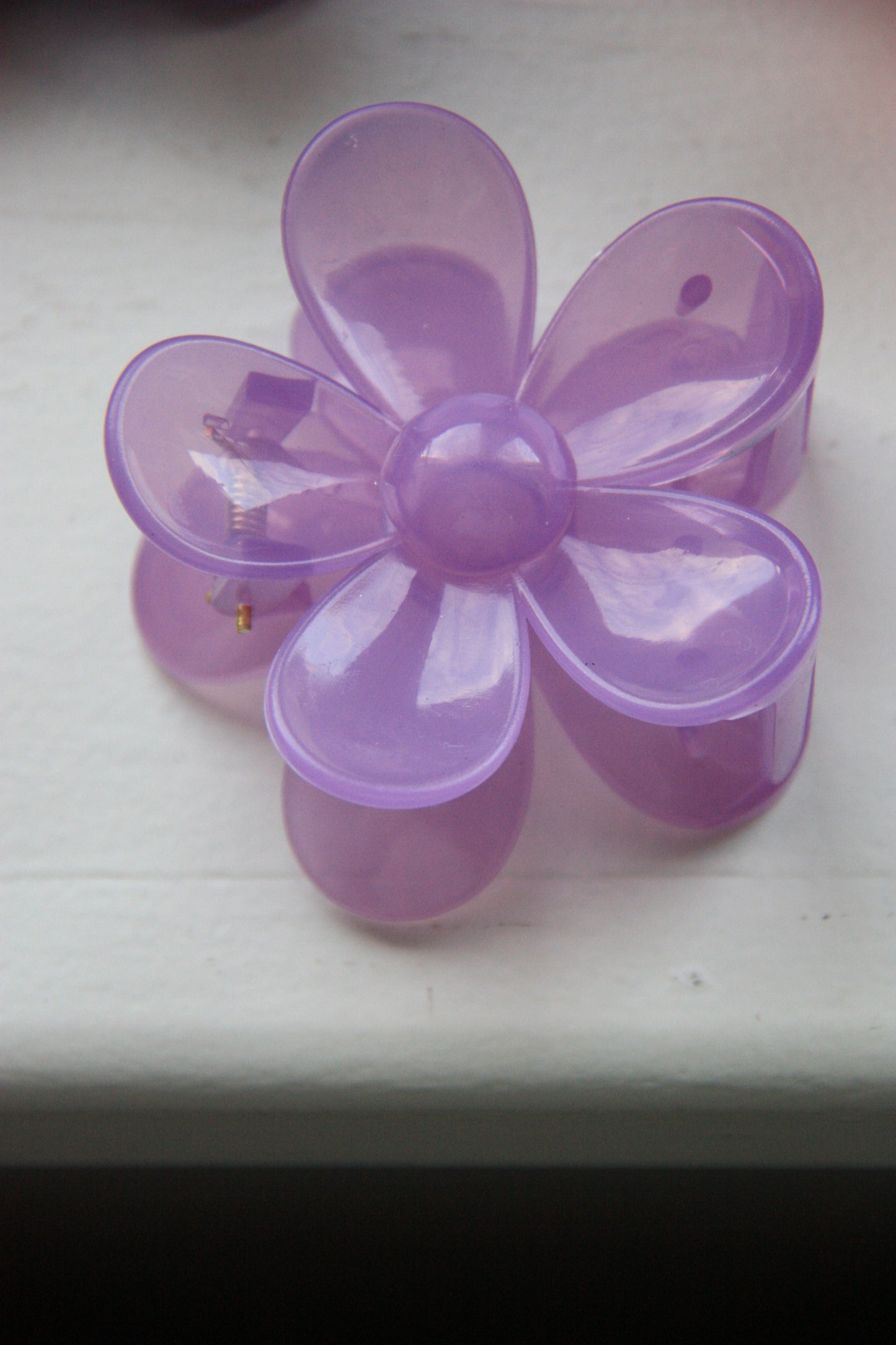 Flower hair clip