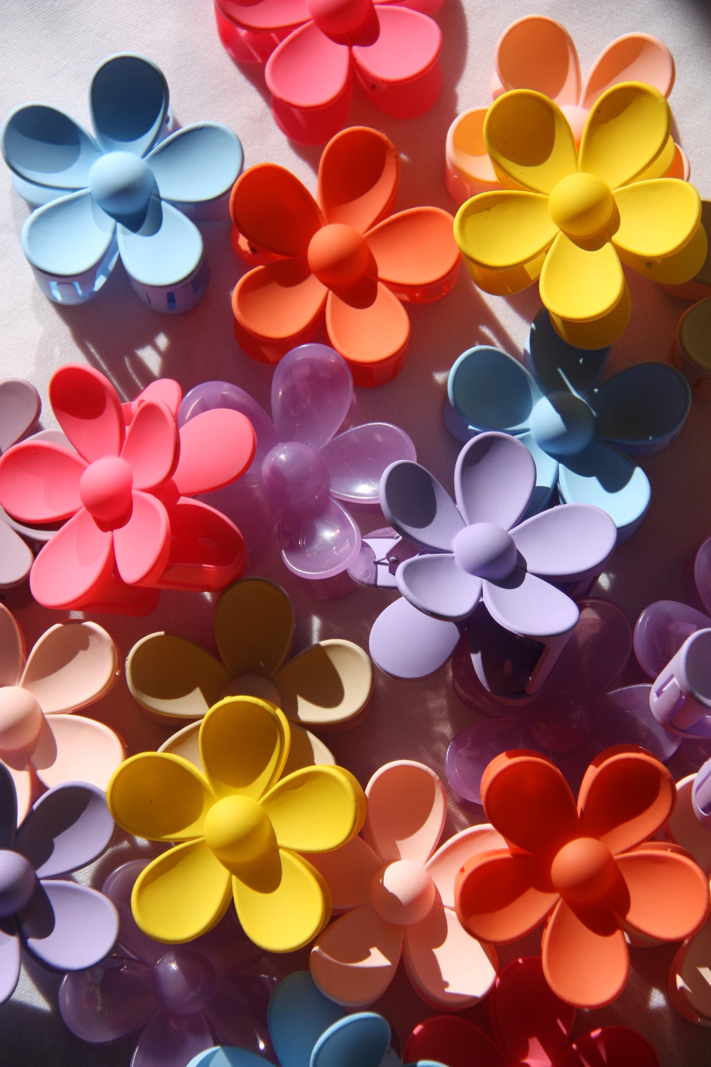 Flower hair clip