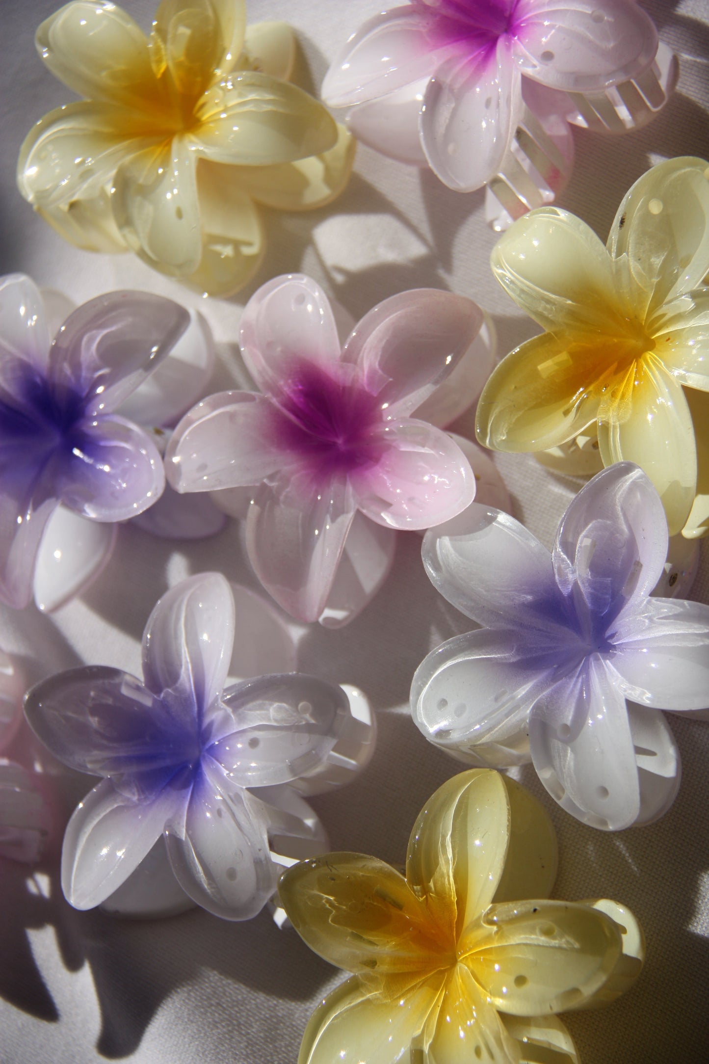 Hawaï flower hair clip