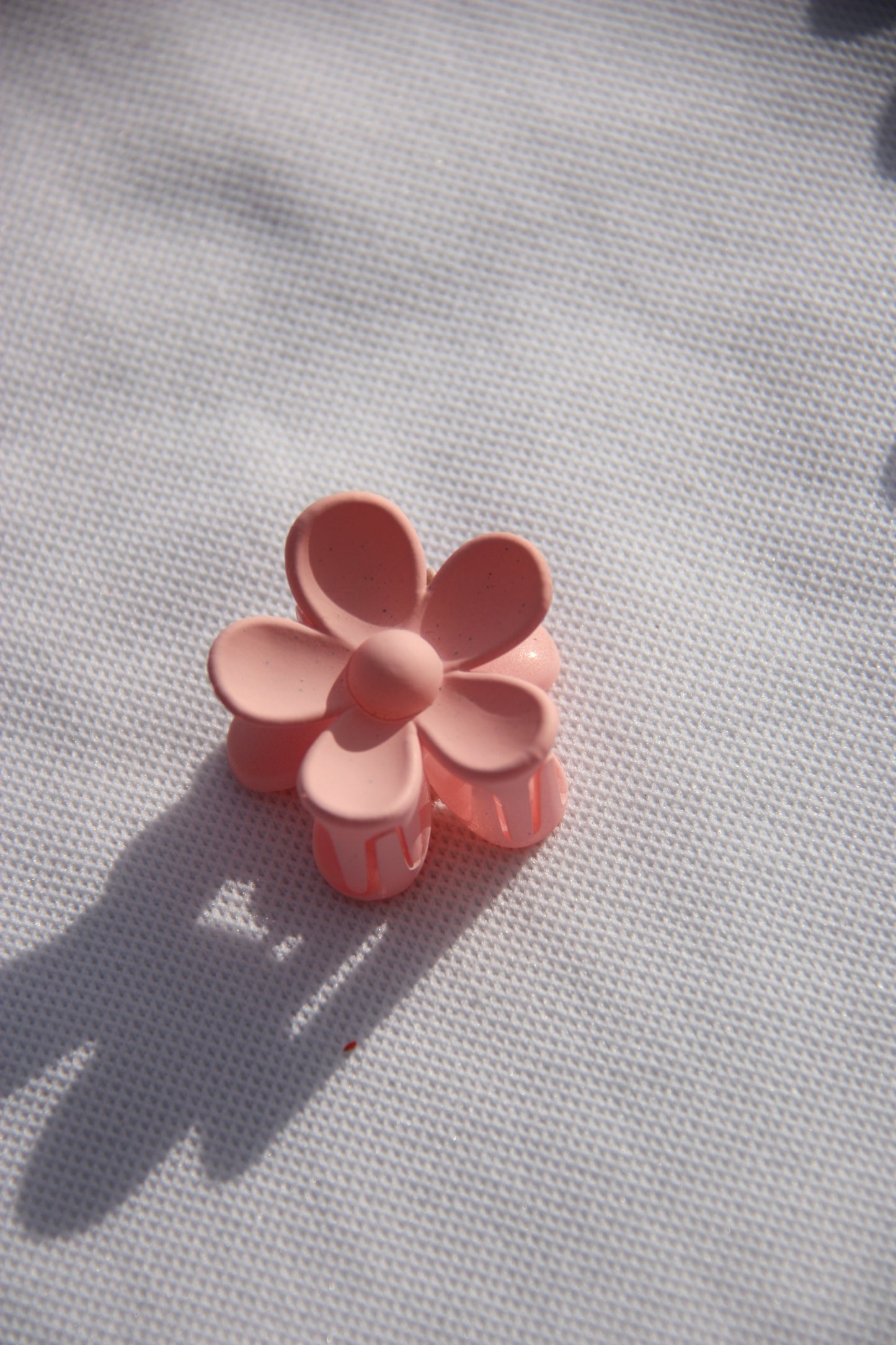 Mini flower hair clip