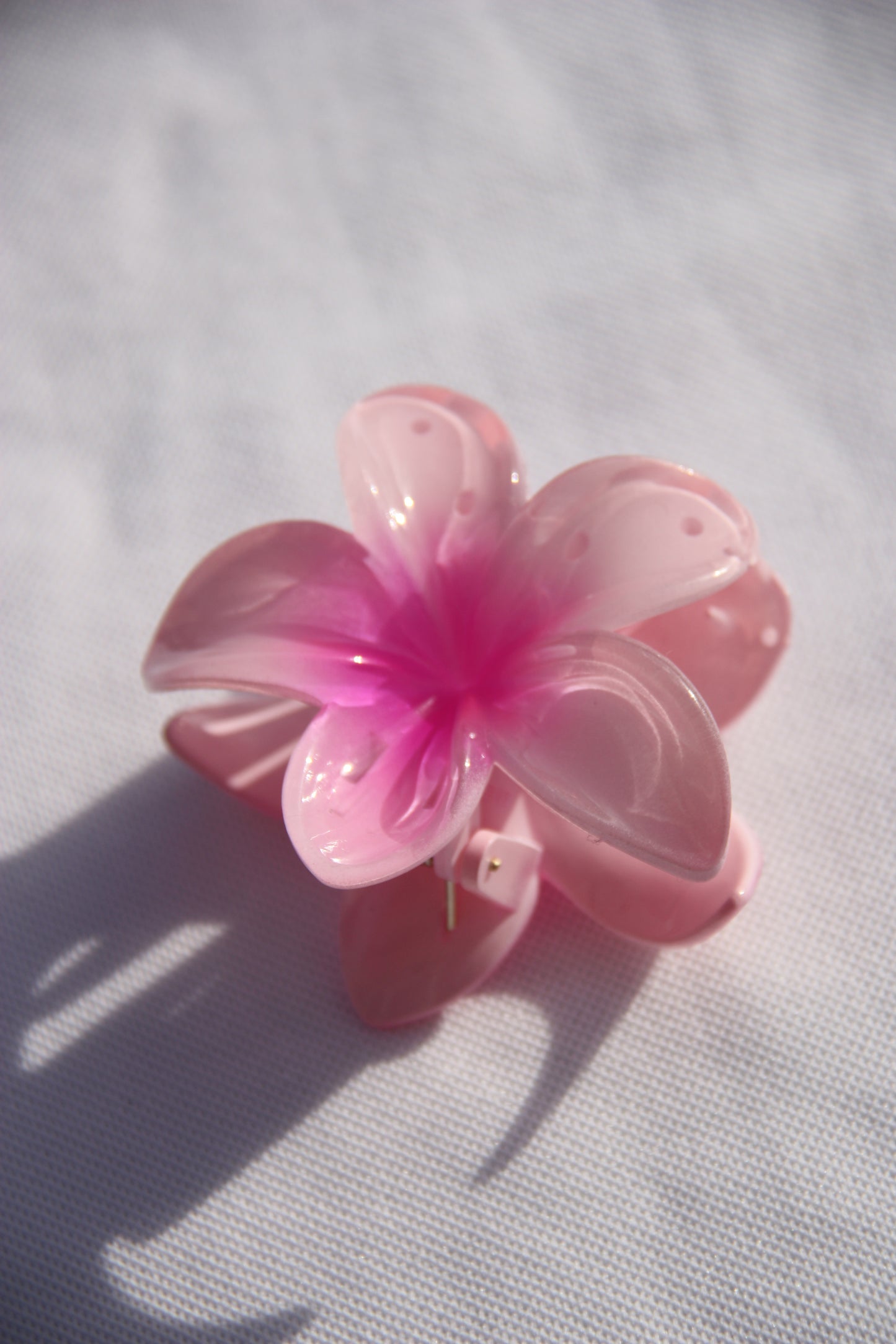 Hawaï flower hair clip