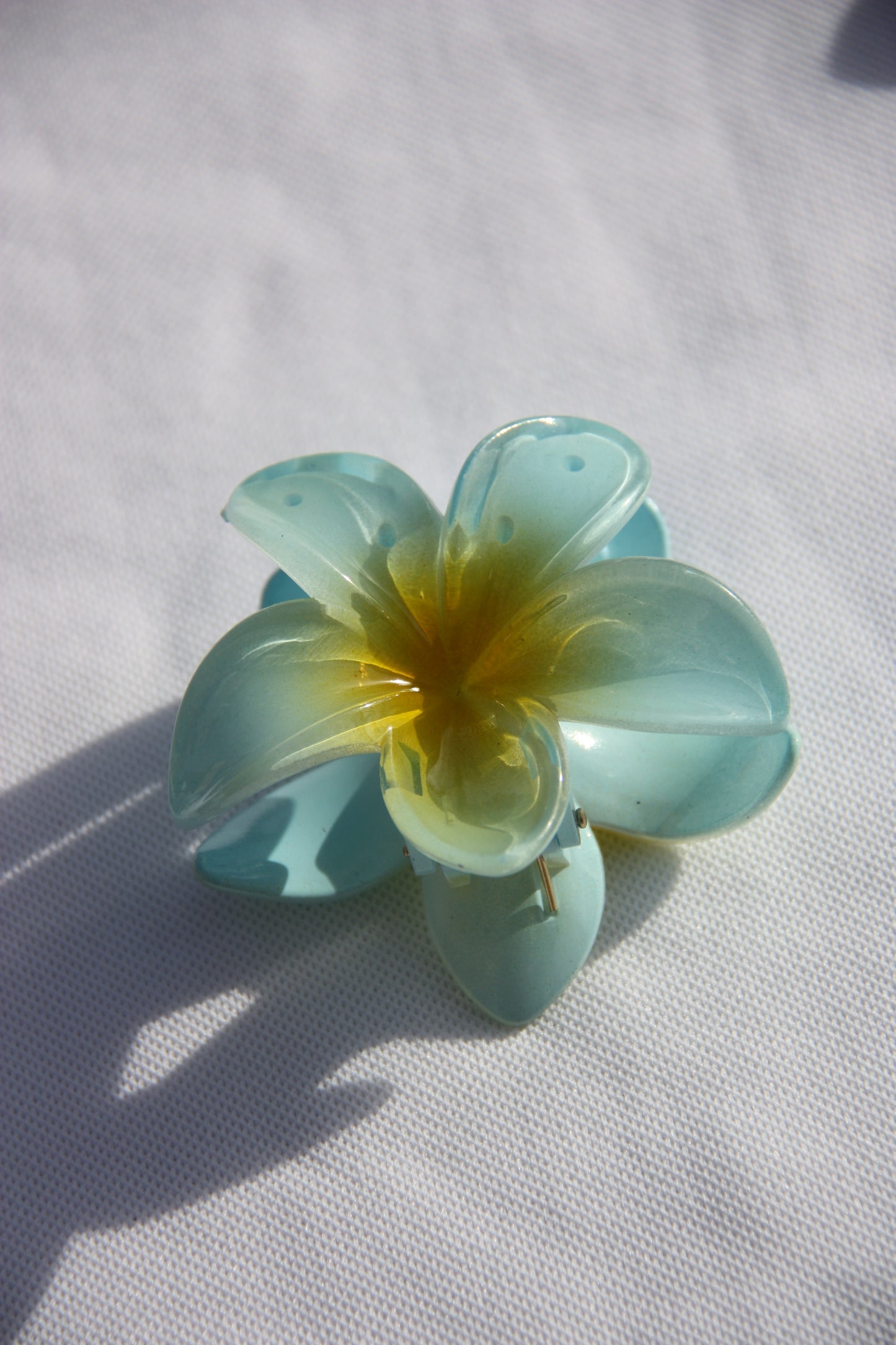 Hawaï flower hair clip