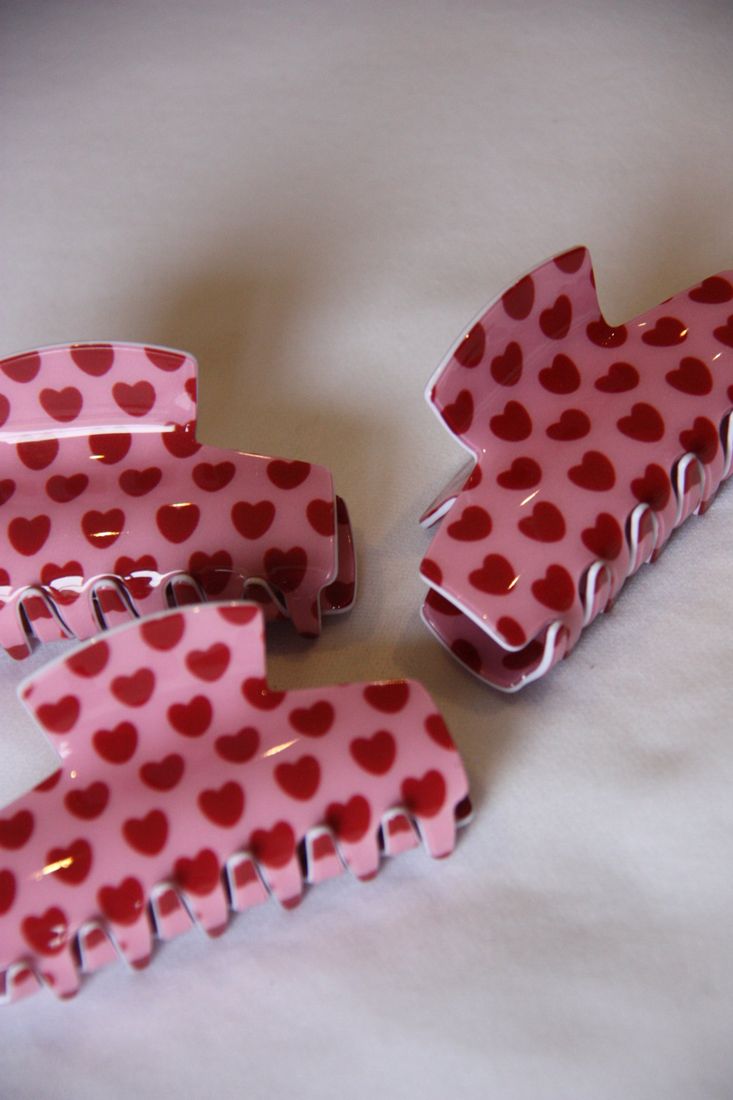 Heart hair clip