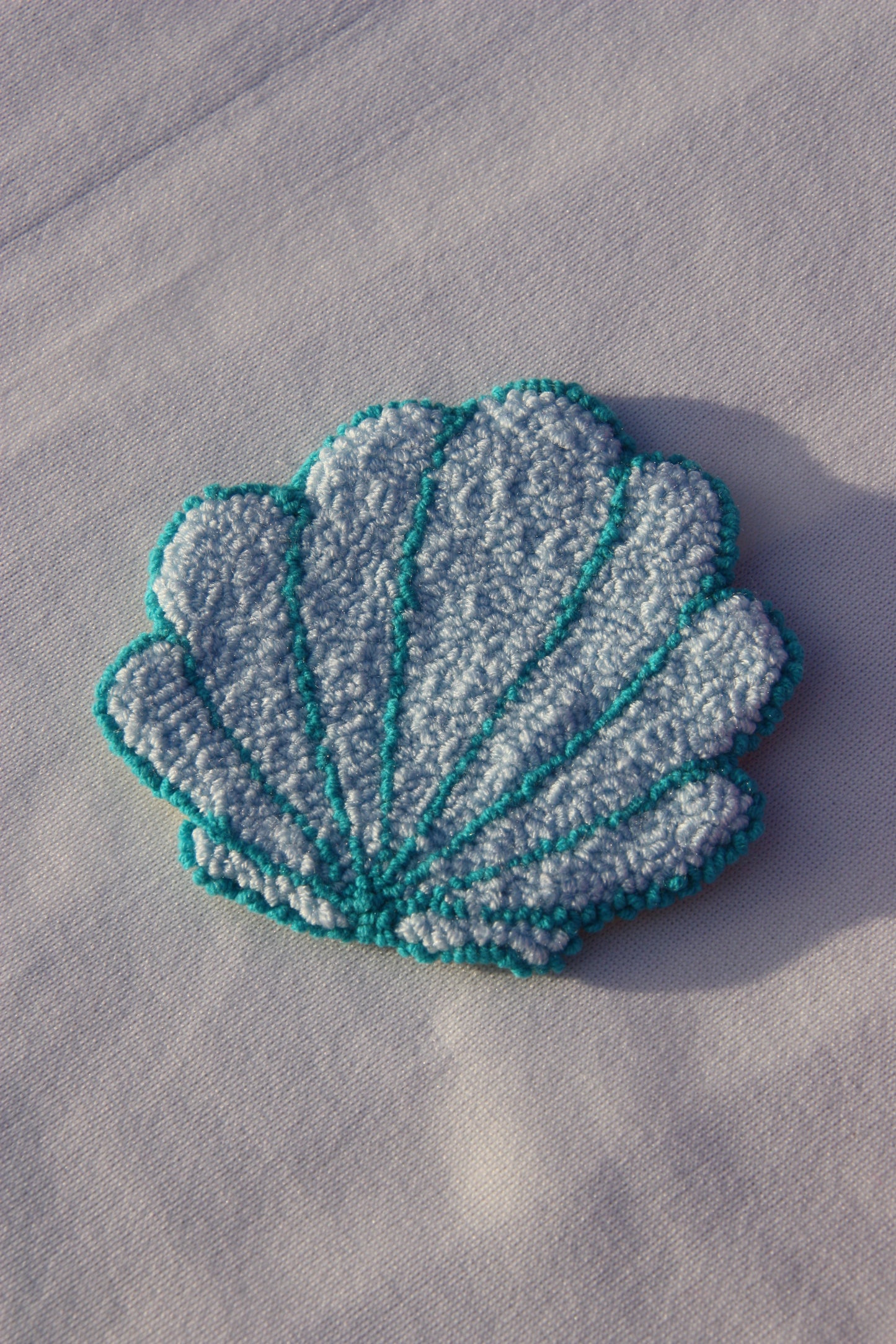 Funky punched coasters