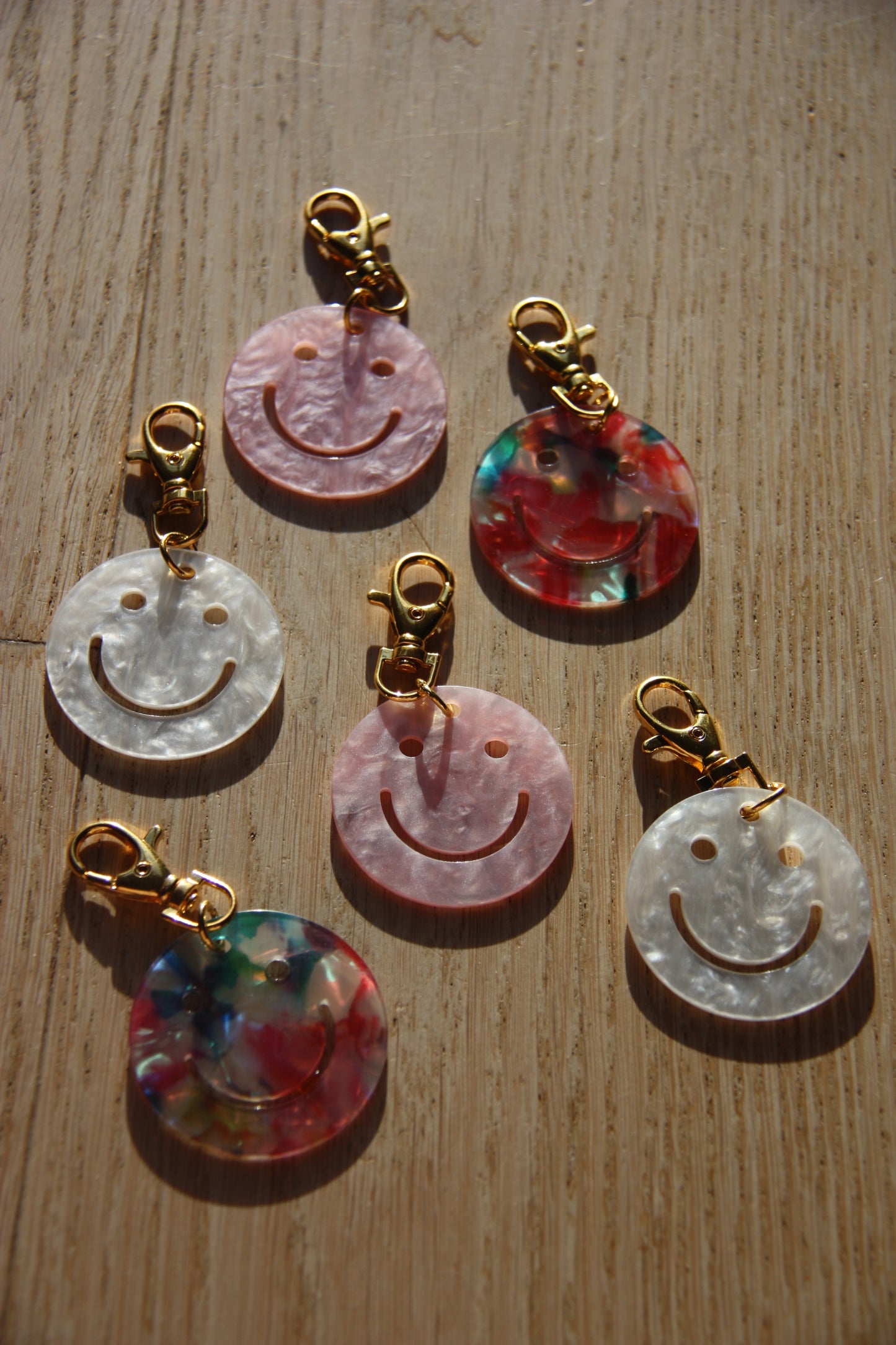 Funky sleutelhangers van acryl
