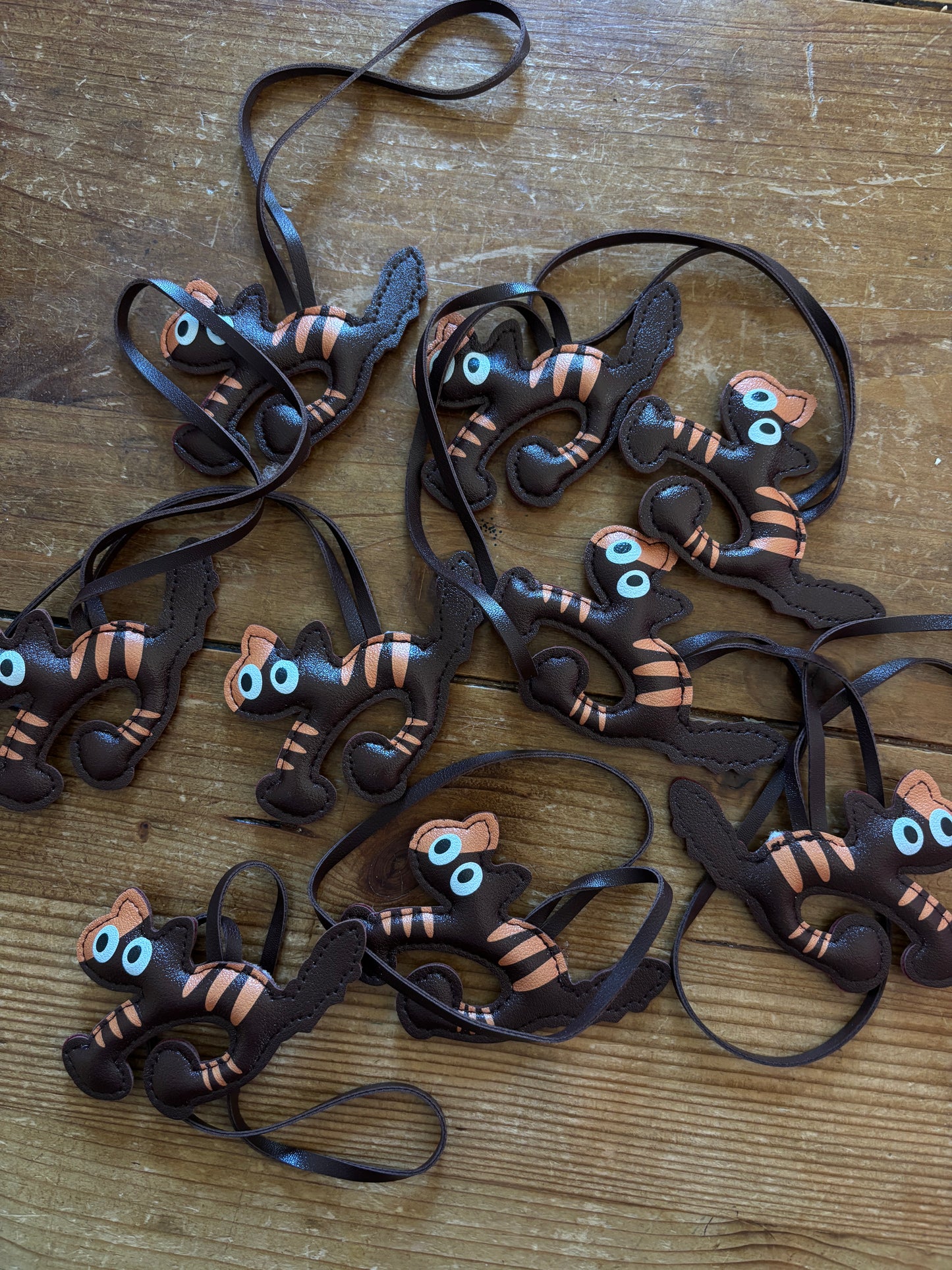 Funky bag charms