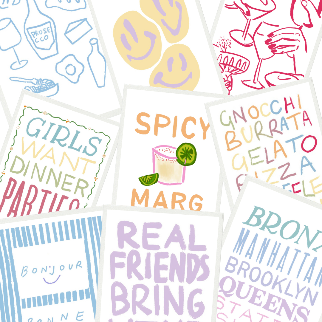 Funky posters A4