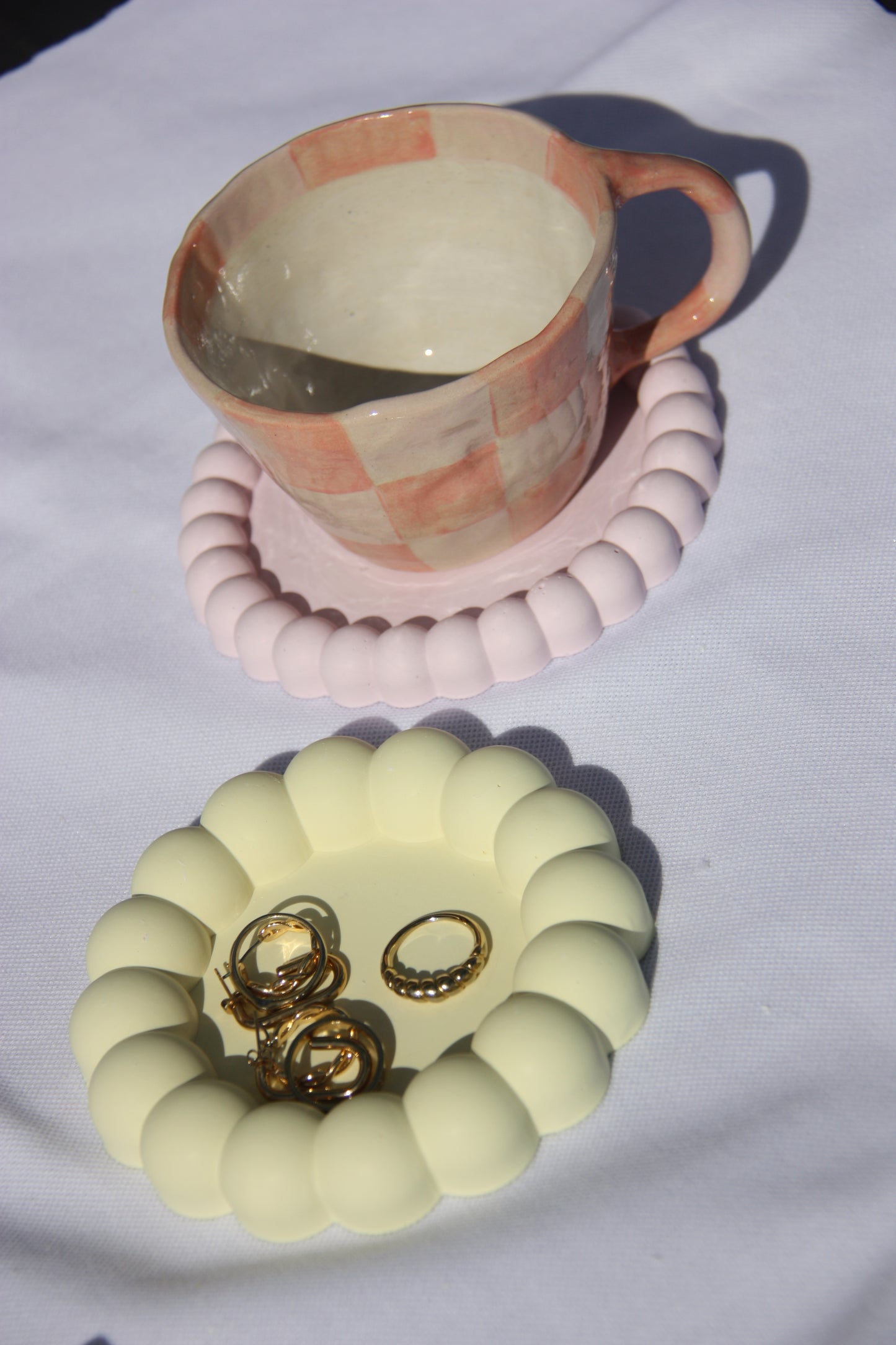 Bubbly ronde onderzetter