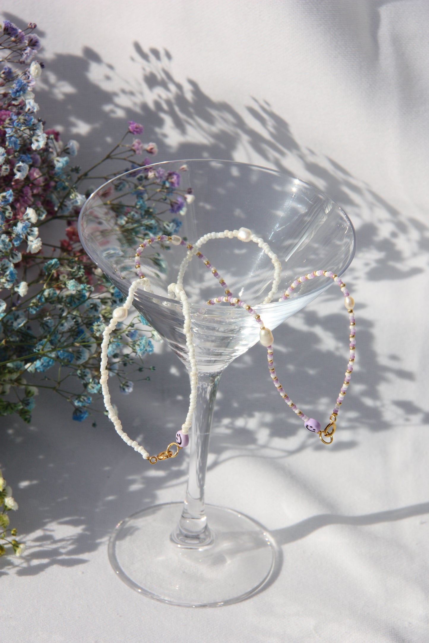 Necklace lila