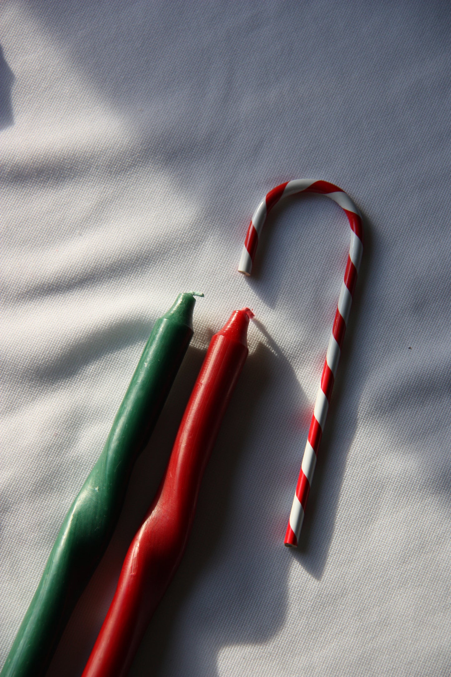 Kerst gedraaide kaarsen
