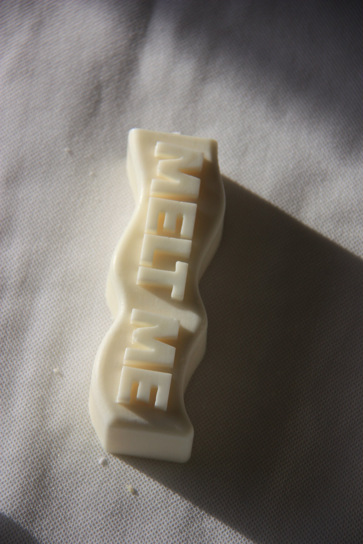 Wave met quote (crème)