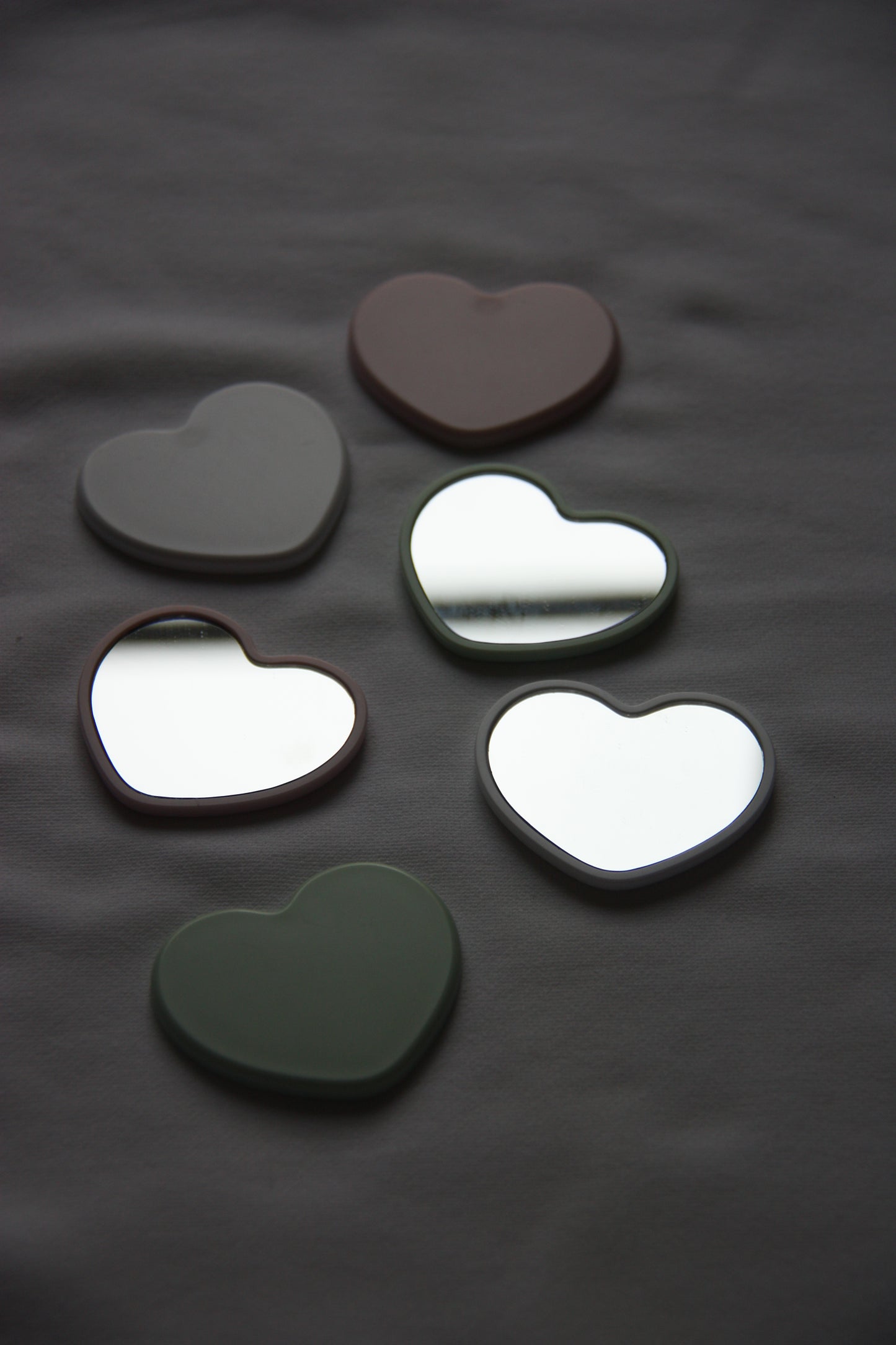 Mini heart mirror