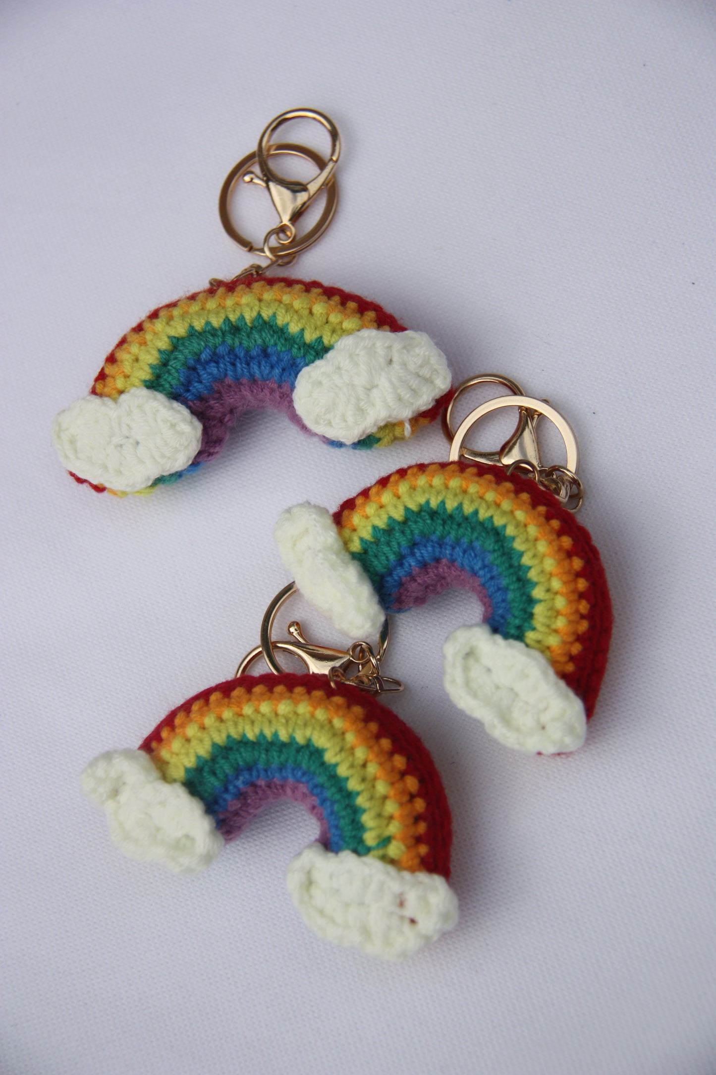 Wool keychains
