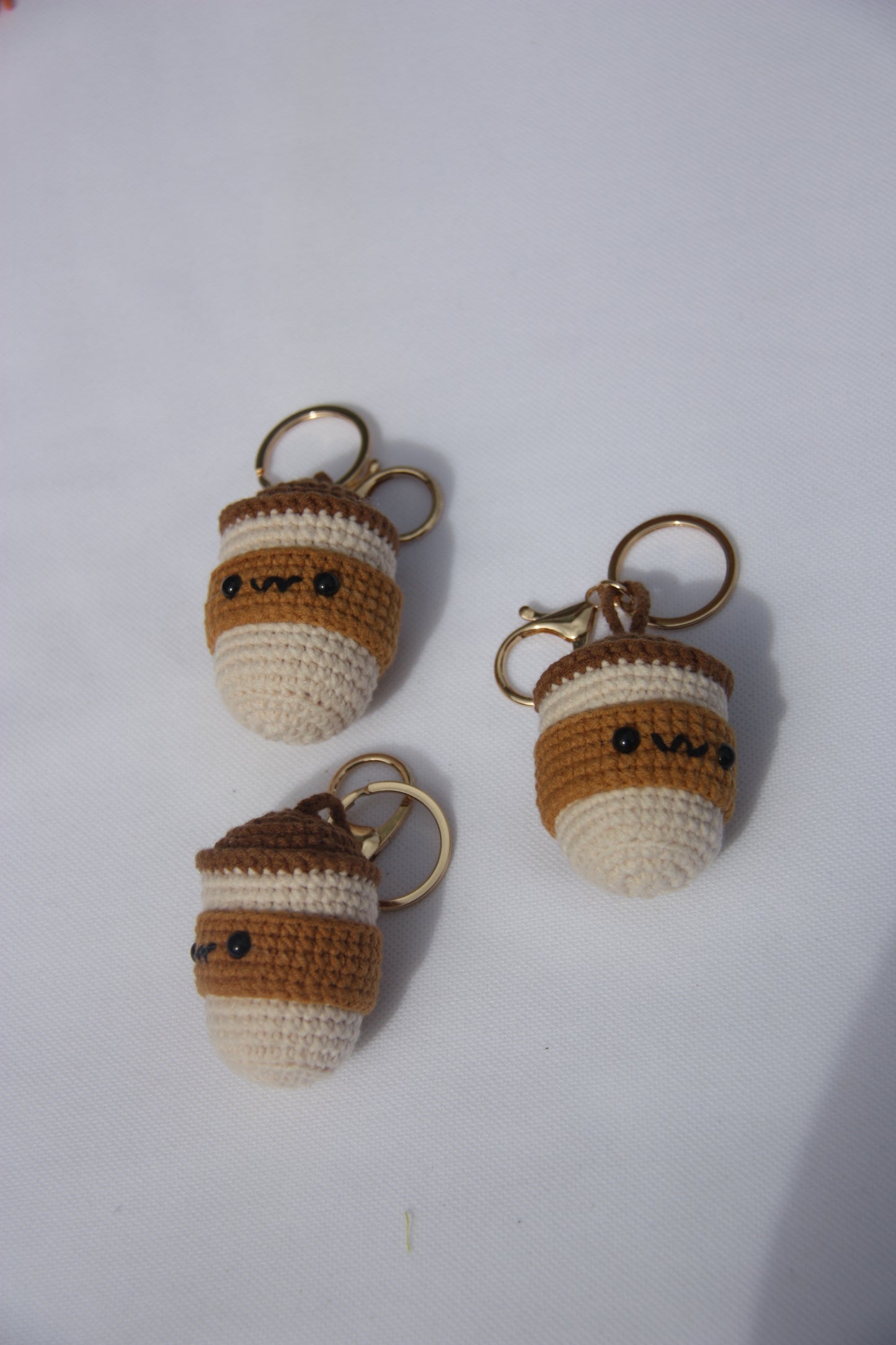 Wool keychains