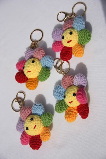 Wool keychains