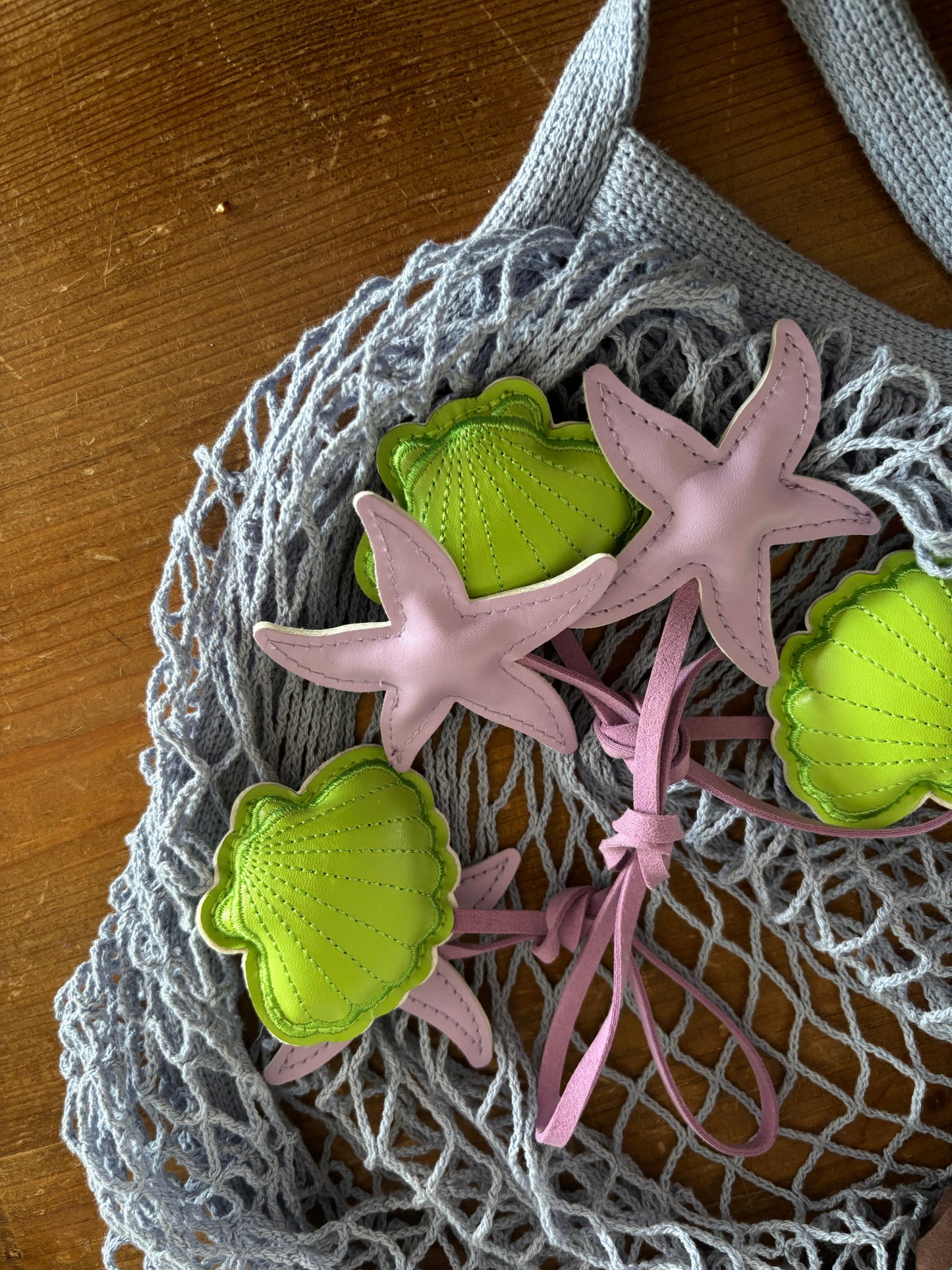 Funky bag charms