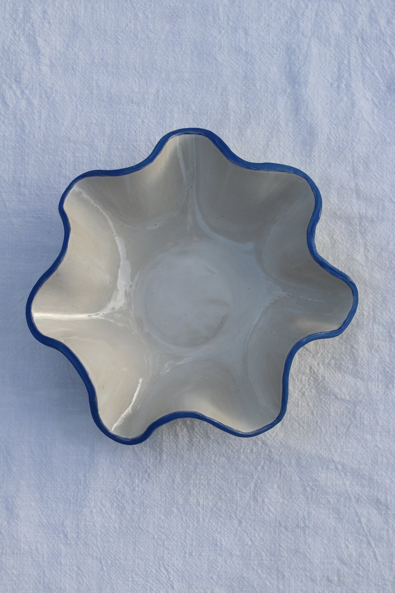 Touch of blue bowl