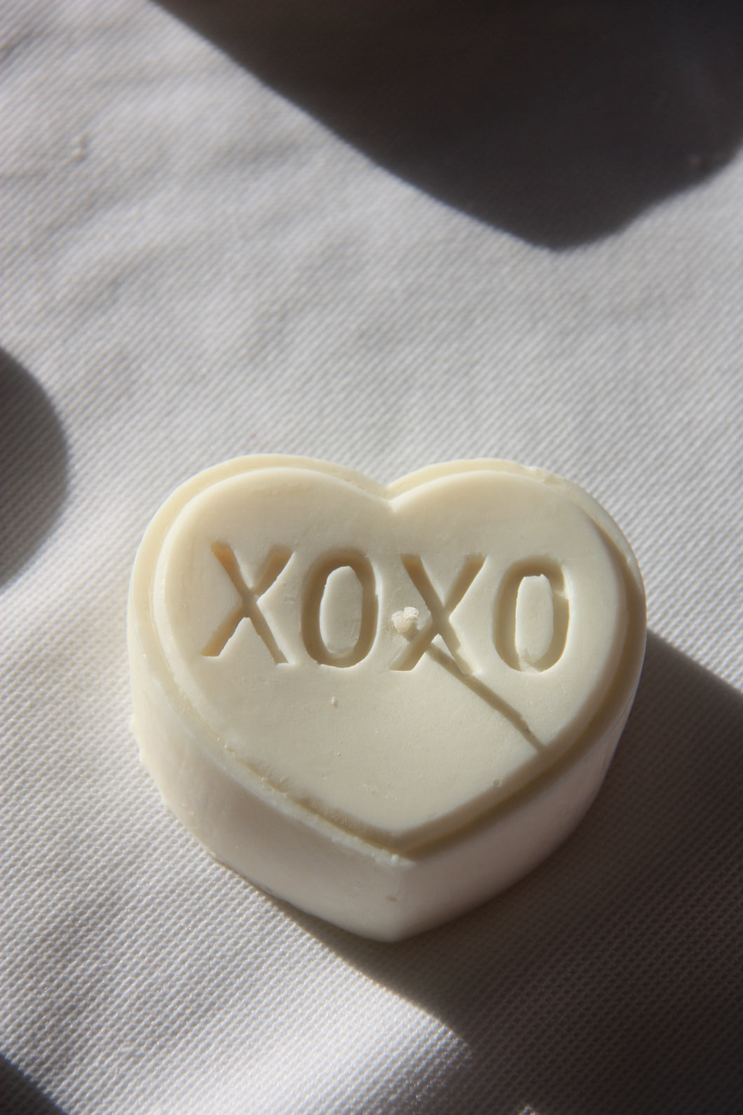 Heart with quote (cream)